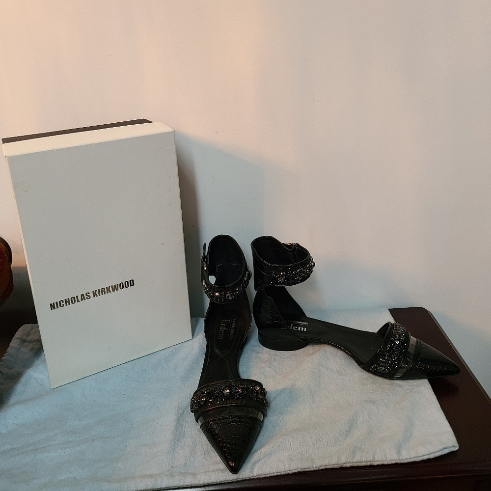 NIB Nicholas Kirkwood Erdem Flats